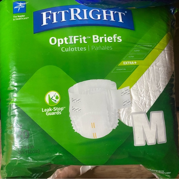Medline FitRight OptiFit Extra
Disposable Brief M 20Ct unisex - Picture 2 of 2